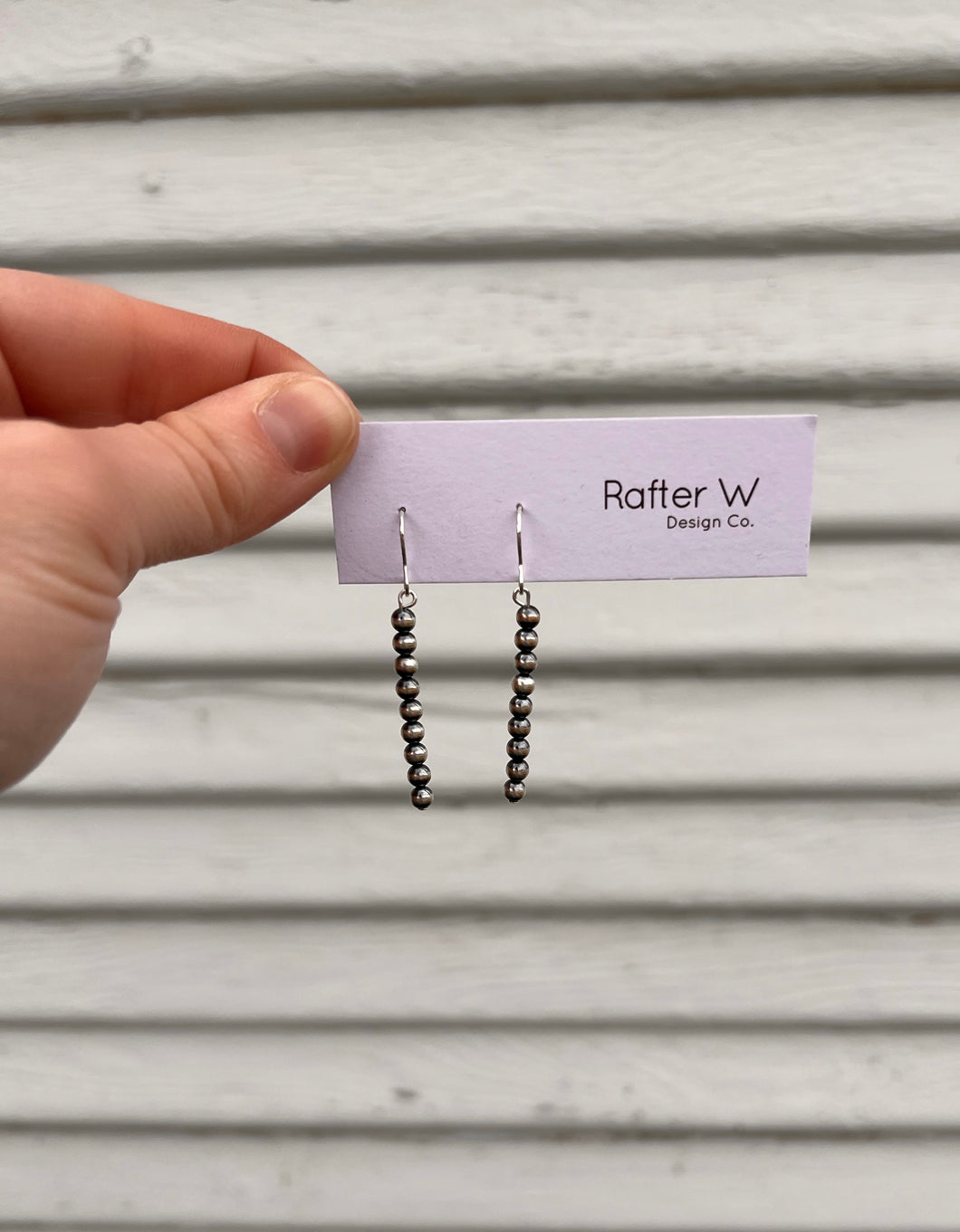 4mm Drop Earring