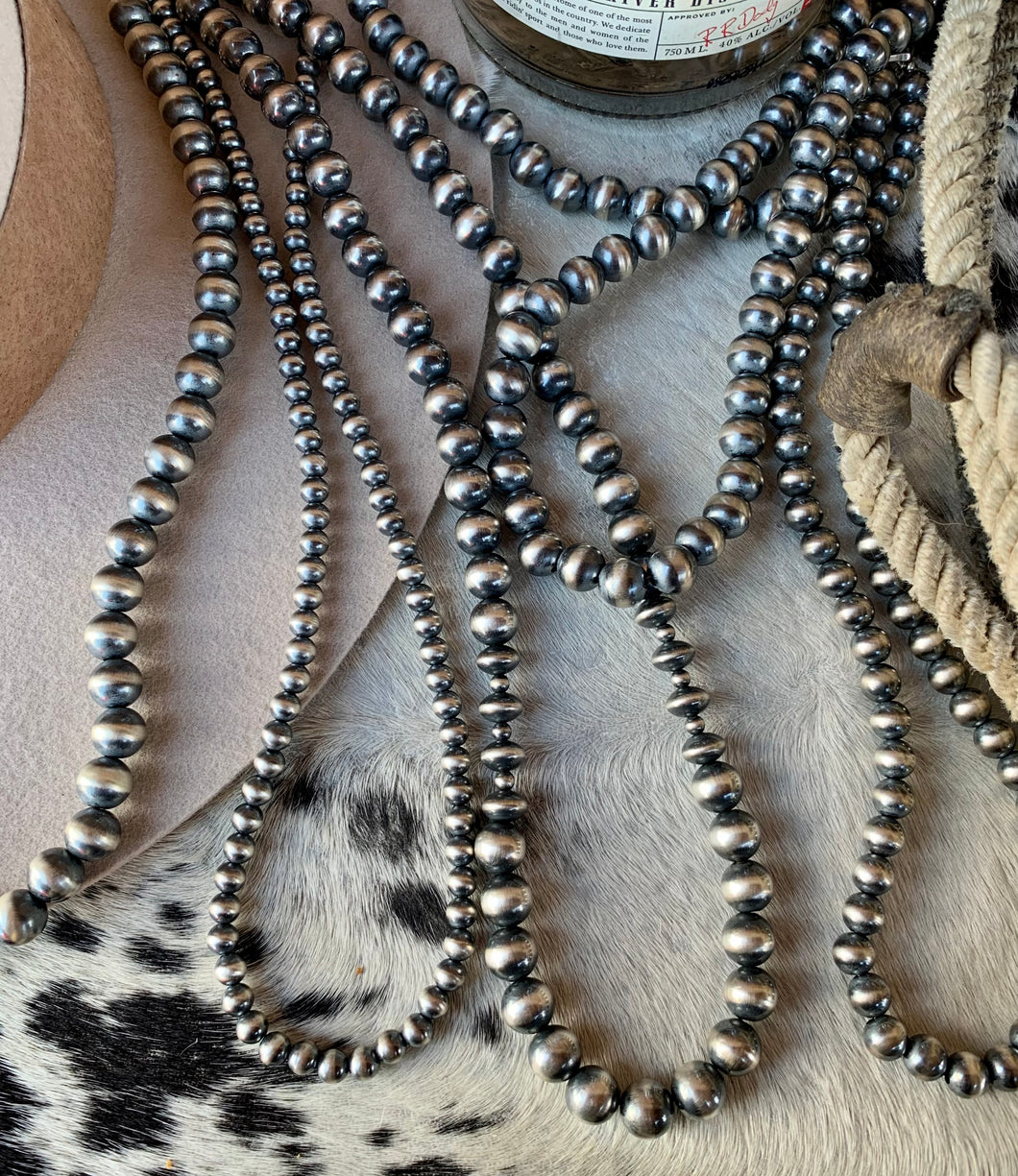 10mm Navajo Pearl Necklace