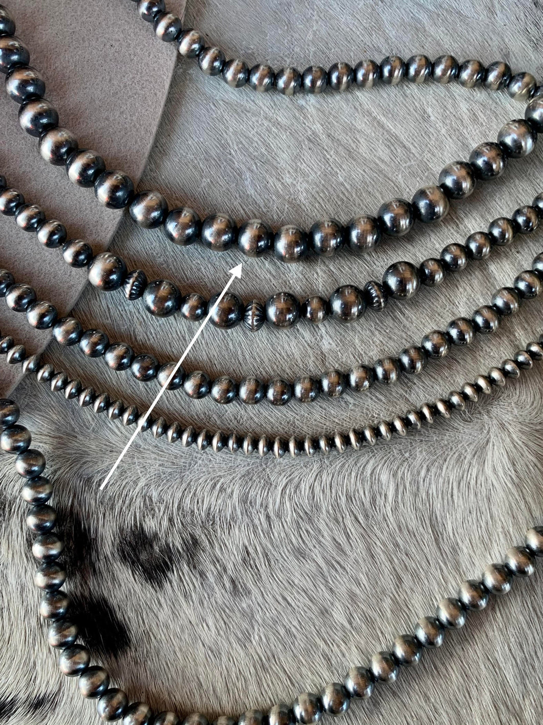 8mm Navajo Pearl Bracelet
